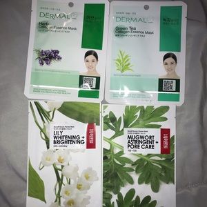 all 4 facial sheet masks